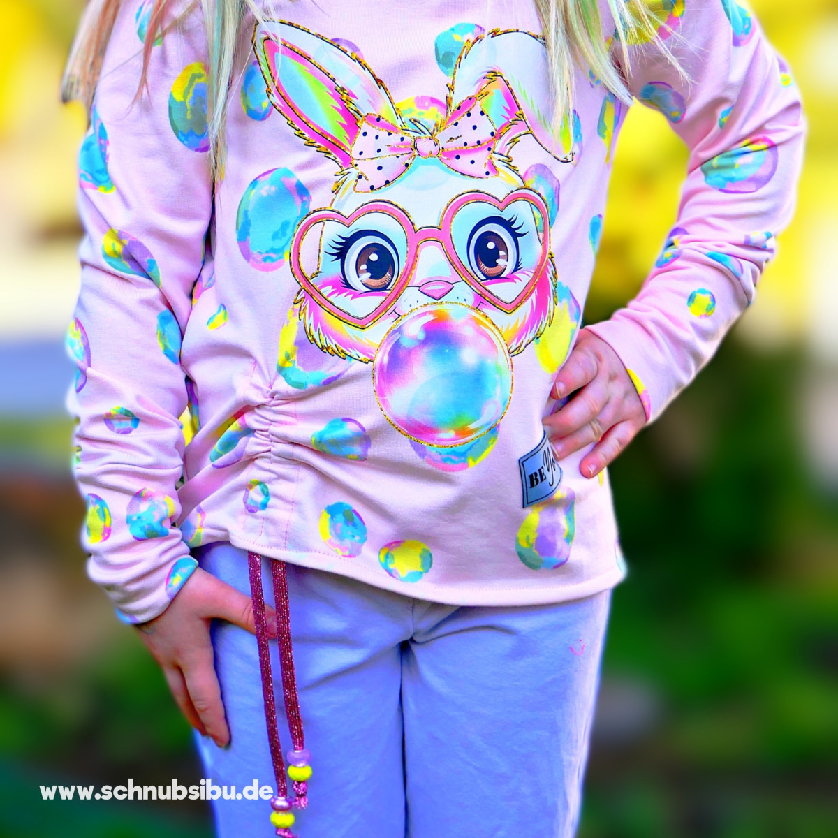 Bügelbild Bubble Gum Hase